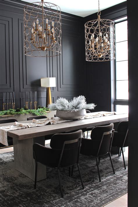 Modern Black And White Dining Rooms A Timeless And Elegant Combination