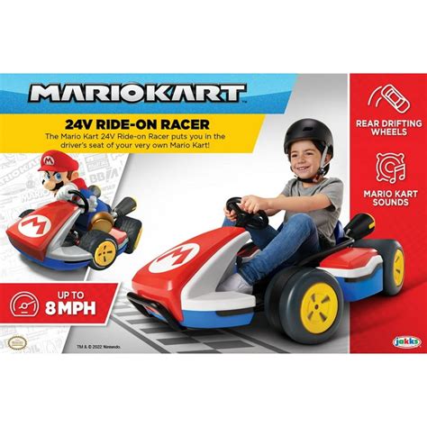 Nintendo Super Mario Kart 24v Battery Operated 3 Speed 57 Off