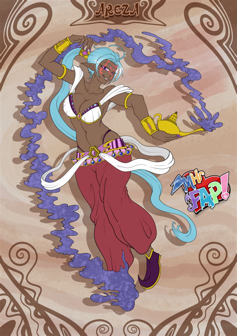 MHFAP OC Areza The Djinn By PunishedKom Hentai Foundry