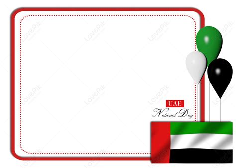 Uae National Day Border Background, Freedom Backgrounds, National Day Backgrounds, Uae ...