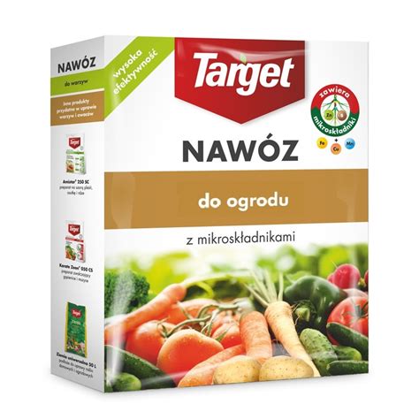 Nawóz granulowany z mikroskładnikami do ogrodu Target 1 kg Sklep