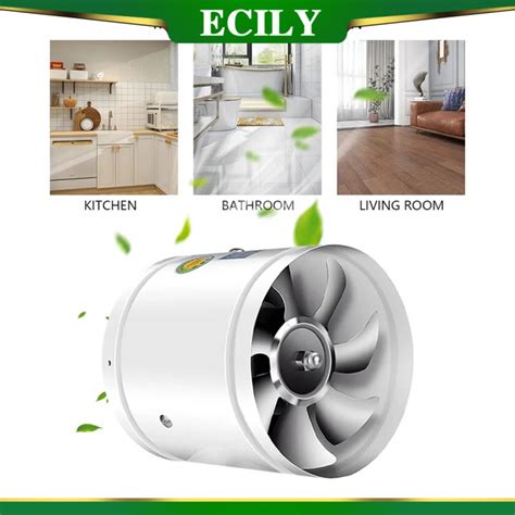 Exhaust Fan Household Duct Air Duct Fan Bathroom Duct Ventilation ...