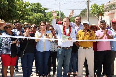 Mariano Rosales Inaugura Calle Pavimentadas Con Concreto Hidr Ulico En