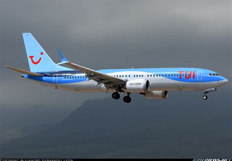 Boeing 737 8 Max Tui Tuifly Nordic Aviation Photo 4893771