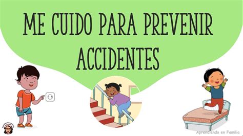 Me Cuido Para Prevenir Accidentes Semana Recurso Aprendo En Casa