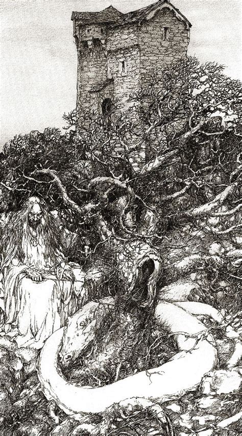Alan Lee The Castle Of The Serpent Off Castles Alan Lee