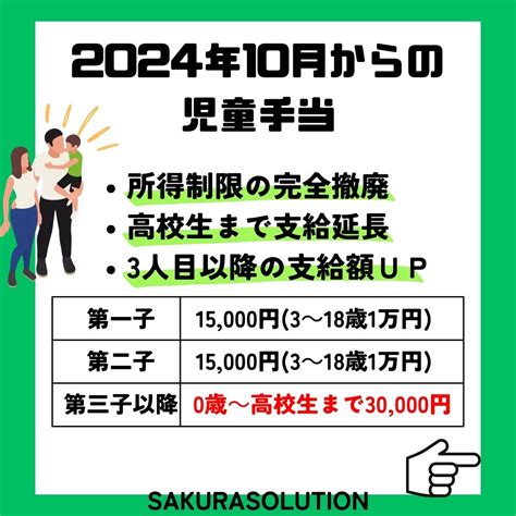 2024年児童手当が変わります Johoku Hoken 城北保険