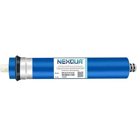 Nexqua RO Membrane 80 Gpd Original Purify Water Upto High 3000 TDS