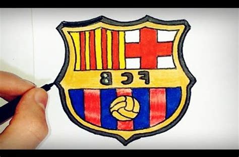 Barcelone Dessin Unique Photos O Dibujar El Escudo Del Barcelona Paso A