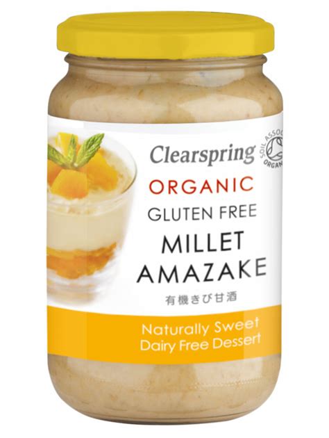 Millet Amazake Sweet Grain Dessert 370g Clearspring Healthy Supplies