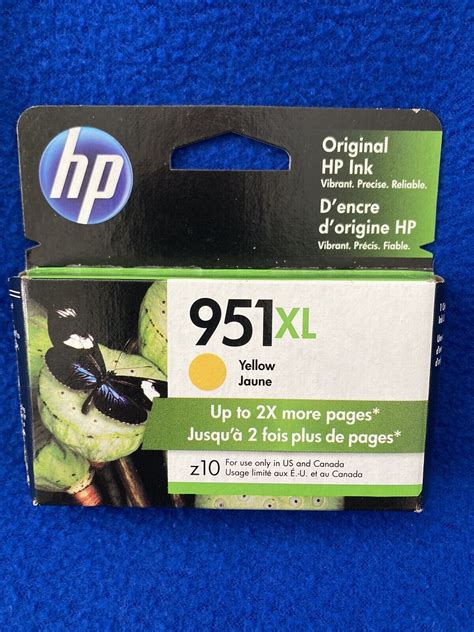 HP 951XL High Yield Inkjet Cartridge Yellow CN048AN For Sale Online