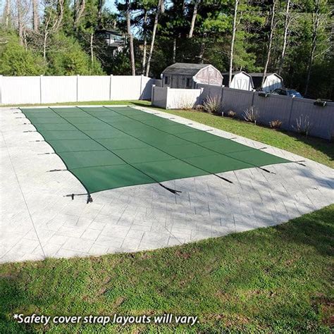 16 x 32 HPI Yard Guard Bloc Mesh Safety Pool Cover