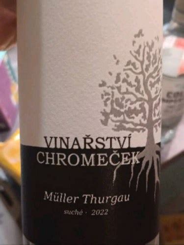 Vinařství Chromeček Müller Thurgau Vivino US