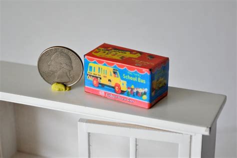 Dollhouse Miniatures Doll's Toy Box Choose From 11 - Etsy