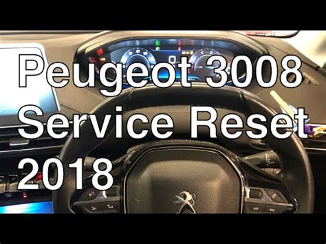 Comment R Initialiser Le Voyant Service Peugeot Peugeot