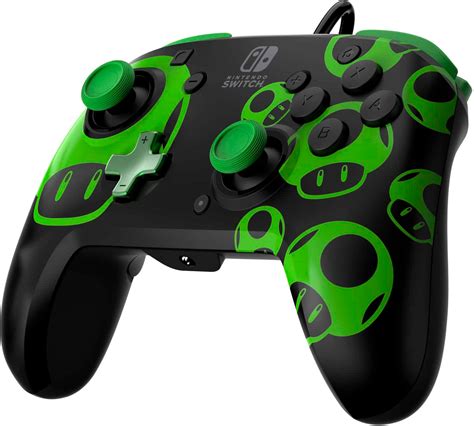 Customer Reviews PDP REMATCH Wired Controller 1 Up Glow In The Dark