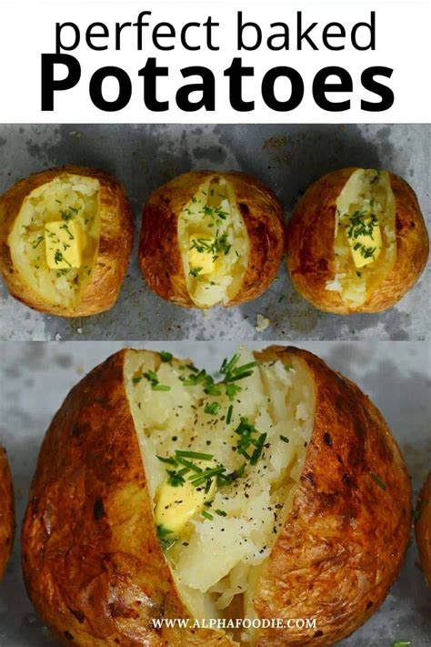 Perfect Baked Potato Recipe Baked Potato Recipes Perfect Baked