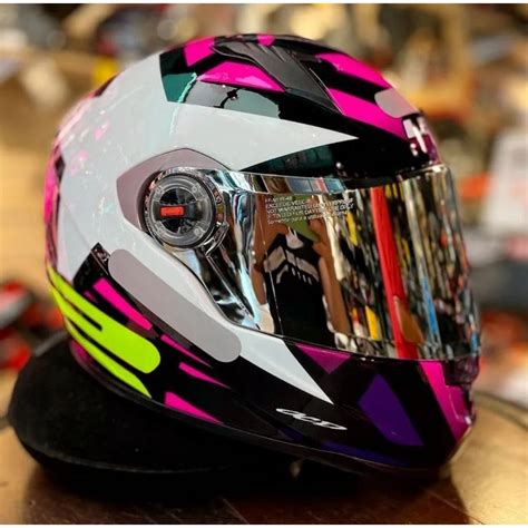 Capacete Ls Classic Ff Starwar Rosa Viseira Colorida Shopee Brasil