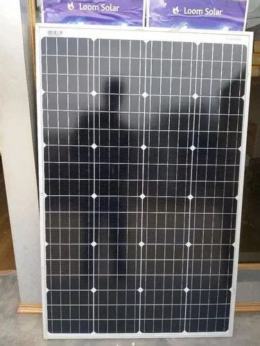 Loom Solar 125 Watt Mono Panels At Best Price In Etawah By MS Tariq