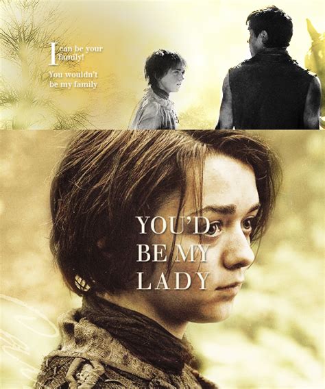 Arya Stark And Gendry Fan Art