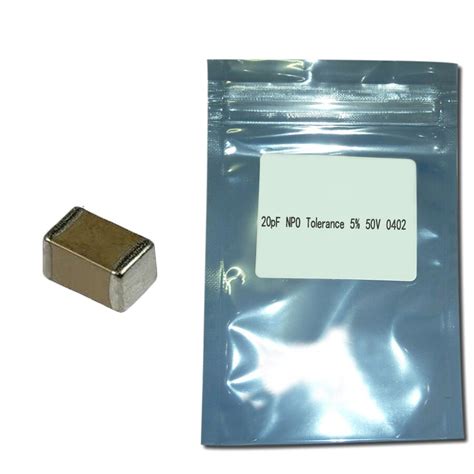 1000 개 몫 20pF NPO 5 공차 50 볼트 0402 smd 커패시터 좋은 품질 공급 smd capacitor 0402