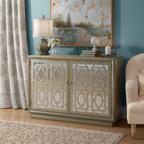 Cheval 2 Door Credenza Accent Cabinet And Reviews Birch Lane