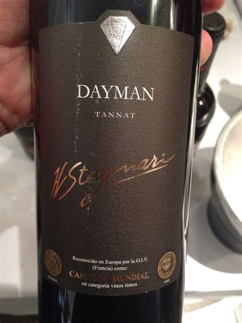 Vinhos De Minha Vida H Stagnari Dayman Tannat Cbe