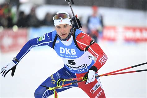 Biathlon Coupe Du Monde Emilien Jacquelin Fier D Avoir Relev La