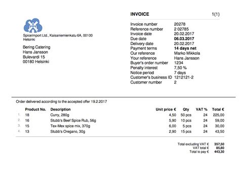 Domestic Reverse Charge Invoice Template Domestic Reverse Charge