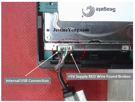 No Power In Seagate External Usb Hdd Repaired Electronics Repair And Technology News