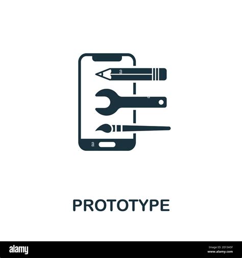 Prototype Icon Simple Element From App Development Collection Filled