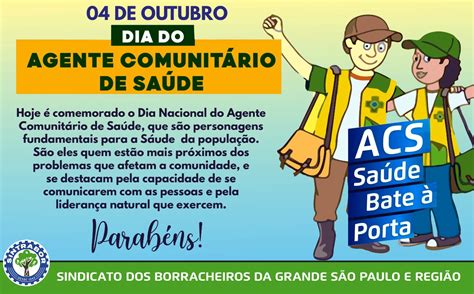 Dia do Agente Comunitário de Saúde Sintrabor