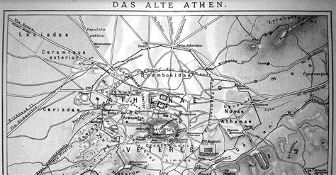 Map of Ancient Athens (Illustration) - World History Encyclopedia