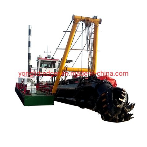 6 Inch 500 M3 H Cutter Suction Dredger Dredging Machine For Sand