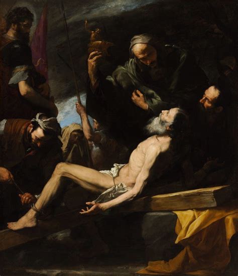 Martyrdom Of Saint Andrew By Jusepe De Ribera Artvee