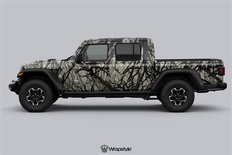 Jeep Gladiator Tree Design Wrapstyle