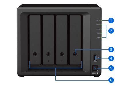 Synology 群暉科技 DS923 4Bay NAS 網路儲存伺服器