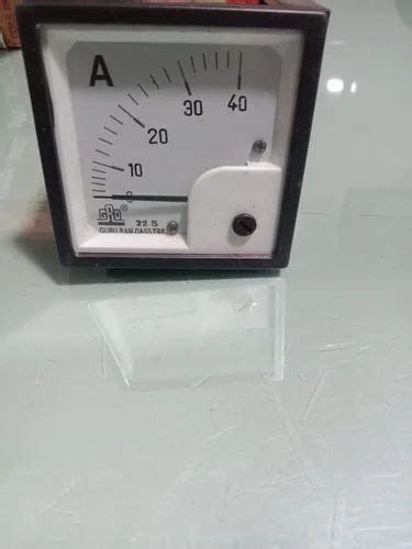 Analog Amp Meter, For Industrial at best price in Ahmedabad | ID: 2850143744688