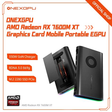 Onexgpu Amd Radeon Rx M Xt Rdna Gpu La Prima Scheda Grafica Egpu