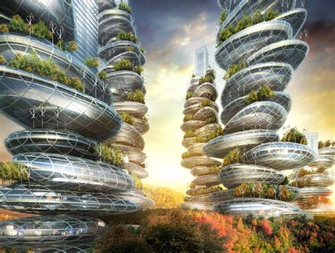 Asian Cairns: futuristic architecture by Vincent Callebaut Architectures