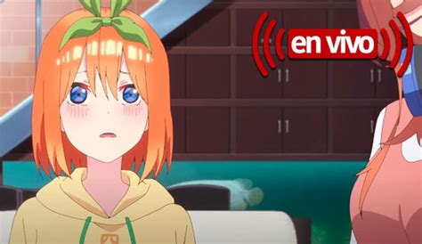 Go toubun no hanayome capítulo 1 online cuándo dónde y cómo ver el