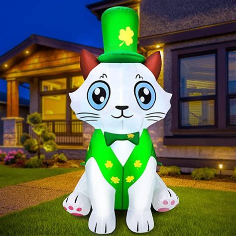 Zukakii Ft St Patrick S Day Inflatable Outdoor Decoration Blow Up