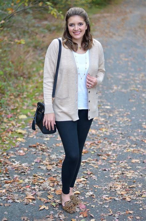 Oversized Cardigan And Leggings By Lauren M