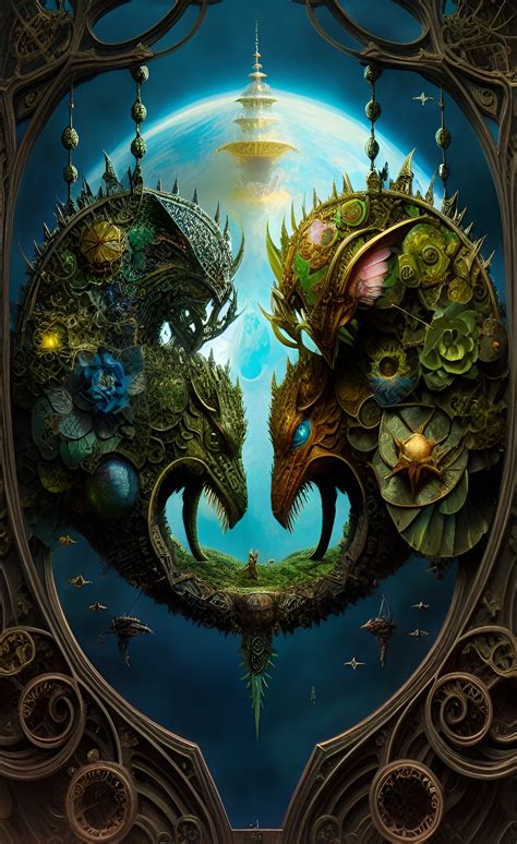 Alien Fantasy World by Serendigity-Art on DeviantArt