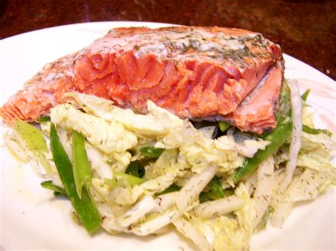 Sexy Salmon And Sassy Slaw Recipe Genius Kitchen