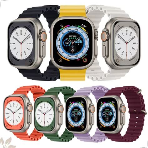 Pulsera Compatible Con Apple Watch Ocean Mm Color