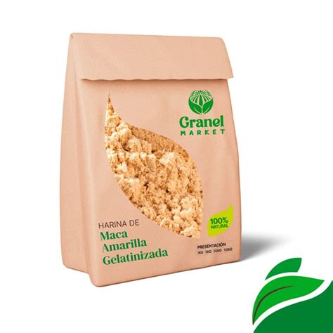 Harina De Maca Amarilla Gelatinizada Granel Market