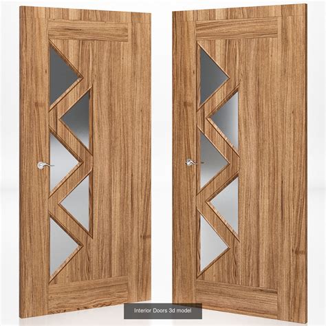 Interior Doors 3d Model Collection 10 Pieces VR AR Low Poly CGTrader