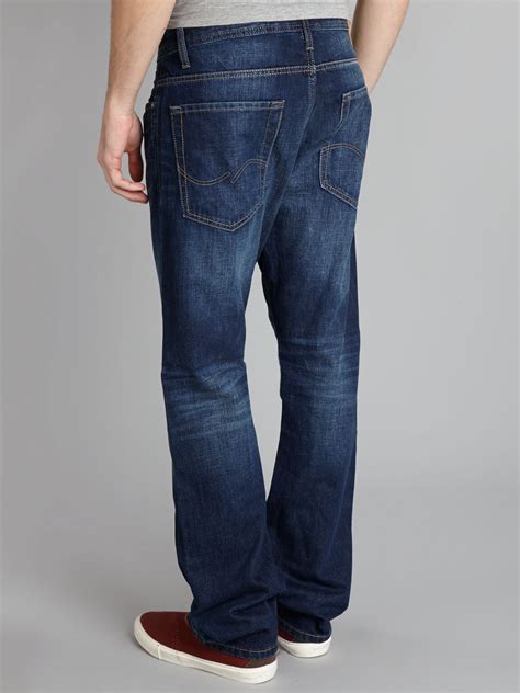 Jack & jones Clark Original 529 Regular Fit Jeans in Blue for Men | Lyst