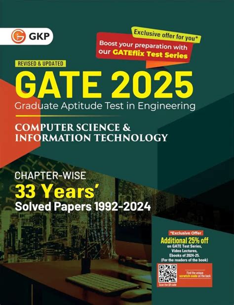 Buy GKP GATE 2025 Computer Science And Information Technology 33